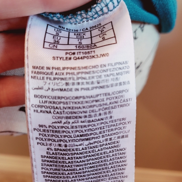 Guess Long Sleeve Lace Top - Picture 10 of 10